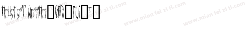 HelloFont WenYiHei-GBpc-EUC-H字体转换